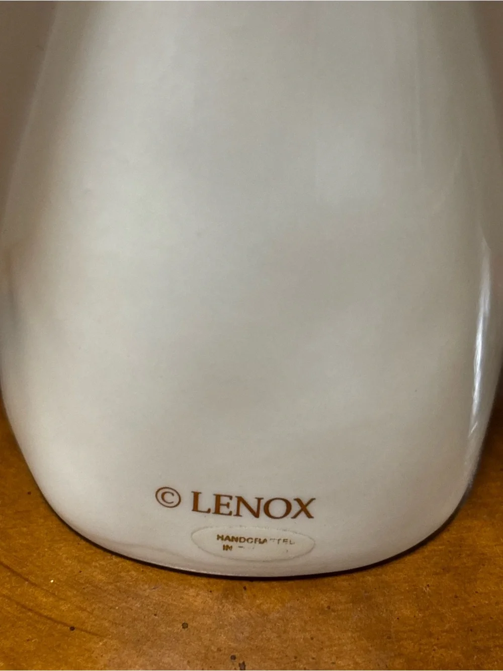 Lenox porcelain round picture frame